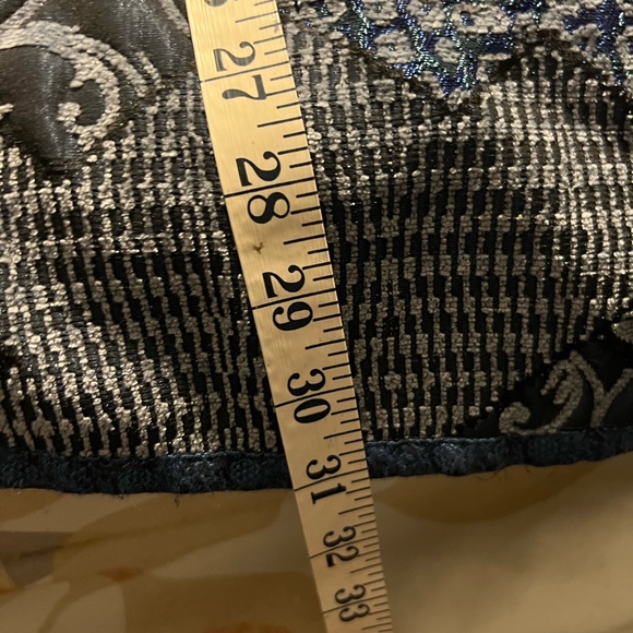 Retro Yak Magik Tapestry-look Medium blue statement jacket - Picture 8 of 9